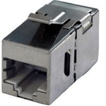 Bachmann CAT6 Kupplung / Buchse Buchse  geschirmt  Seite 1 RJ45 (Keystone)  Seite 2 RJ45 (Keystone