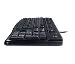 Logitech-Desktop-MK120-tastiera-Mouse-incluso-USB-QWERTZ-Tedesco-Nero