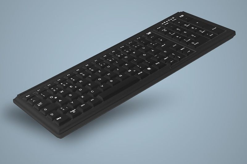 Industry-4.0-Compact-Notebook-Style-Keyboard-with-NumPad---Corded---QWERTY---Black