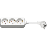 Microconnect 51293 prolunghe e multiple 15 m 3 presae AC Interno Bianco (15m 3 Power Socket with - child protection - Wa