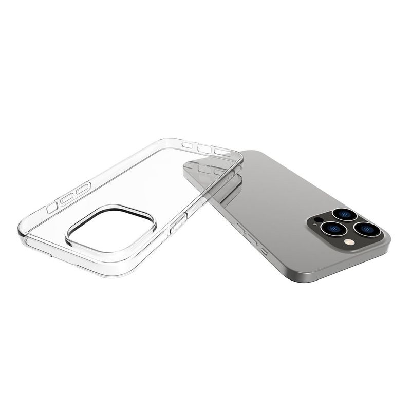 eSTUFF-ES67100008-BULK-custodia-per-cellulare-17-cm-6.7-Cover-Trasparente--Cover-for-LONDON-iPhone-14-Pro-Max---Clear-Co