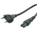 ROLINE-1.8m-IEC320-C7-Nero-18-m-CEE7-16-Accoppiatore-C7--ROLINE-Power-Cable-Euro-CEE7-16-to-C7.-Black.-1.8m-