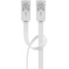 Wentronic---Patch-Kabel---RJ-45--M----RJ-45--M----3-m---UTP-----Kategorie-5e-----weiß---Flachkabel