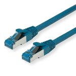 VALUE 0.5m S/FTP Cat.6a cavo di rete Blu 0,5 m Cat6a S/FTP (S-STP)