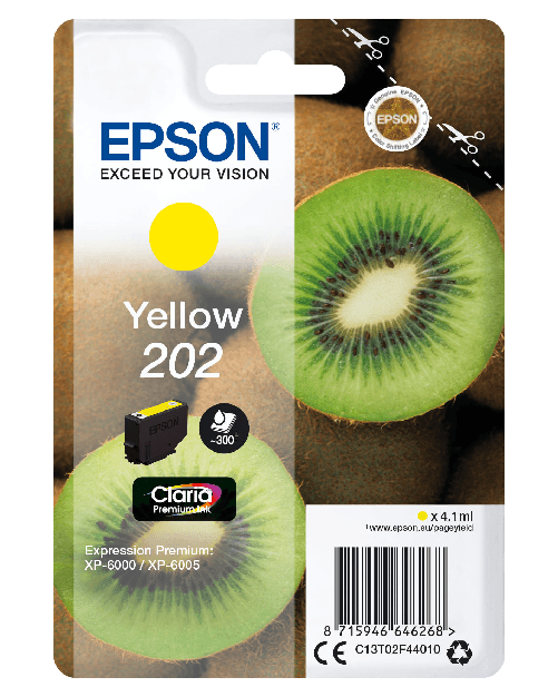 Epson-Kiwi-Singlepack-Yellow-202-Claria-Premium-Ink