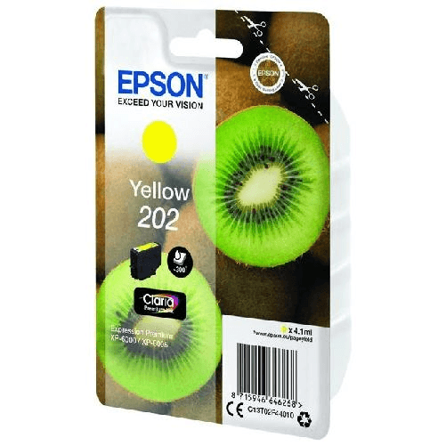 Epson-Kiwi-Singlepack-Yellow-202-Claria-Premium-Ink