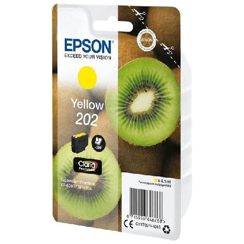 Epson-Kiwi-Singlepack-Yellow-202-Claria-Premium-Ink
