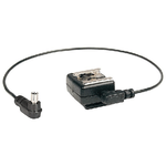 Kaiser Fototechnik Adattatore Hot Shoe 1301 + Cavo Sincro Incluso