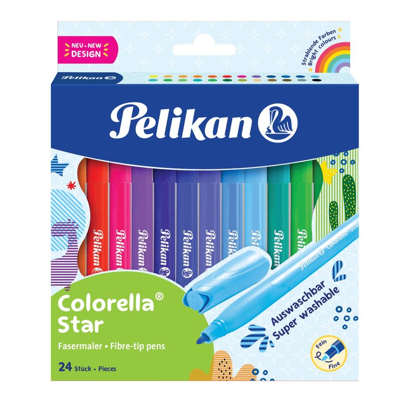 Pennarelli-Pelikan-Pennarelli-Pelikan.-Colorella-24pz-06-mm-Multicolore