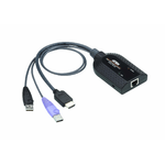 ATEN Adattatore KVM per Virtual media USB HDMI (supporto per lettore Smart Card e disassemblatore audio)