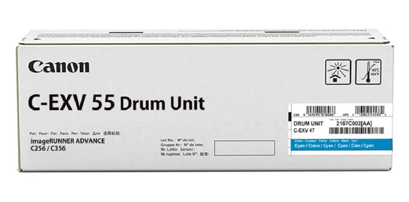 Canon-C-EXV55-Originale-1-pz--CANON-256-DRUM-UNIT-CYAN-256-356-