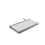 Bakker Elkhuizen BakkerElkhuizen UltraBoard 950 tastiera Ufficio USB QWERTZ Tedesco Grigio chiaro, Bianco