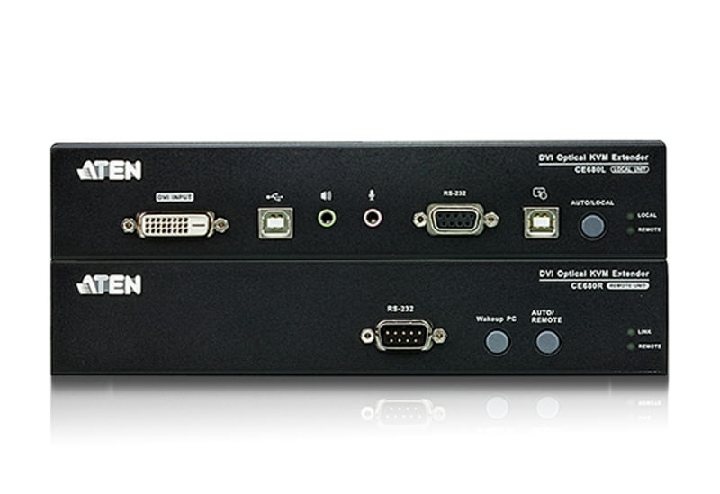 Aten-DVI-Optical-Fiber-KVM-Extender--20KM-