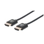 Manhattan 394352 cavo HDMI 1 m HDMI tipo A (Standard) Nero