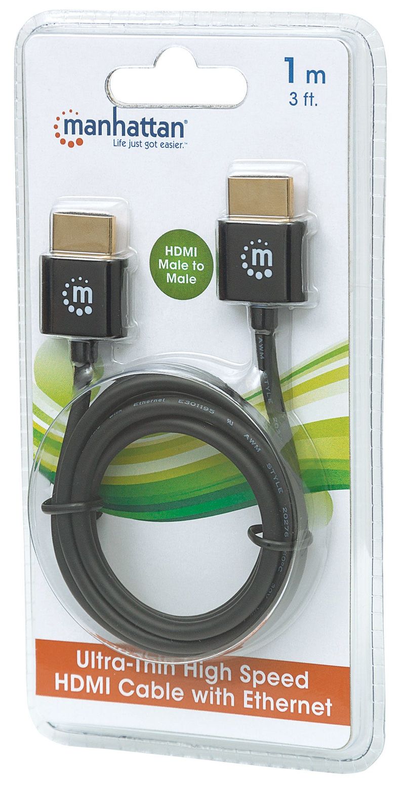 Manhattan-394352-cavo-HDMI-1-m-HDMI-tipo-A--Standard--Nero