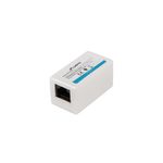 Lanberg AD-RJ45-RJ45-OU5 adattatore per inversione del genere dei cavi RJ-45 Bianco