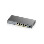 Zyxel GS1350-6HP-EU0101F switch di rete Gestito L2 Gigabit Ethernet (10/100/1000) Supporto Power over Ethernet (PoE