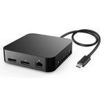 Gearlab eSTUFF GLB232003 replicatore di porte e docking station per laptop Cablato USB 2.0 Type-C Nero (Dual 2K USB