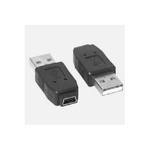 Delock Adattatore USB 2.0 A maschio  mini USB B 5 pin femmina