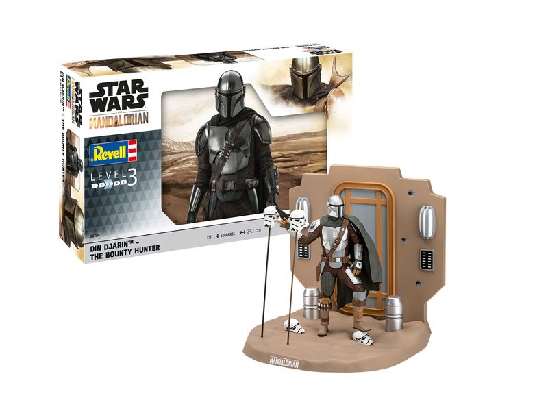 Revell-06784-The-Mandalorian--The-Bounty-Hunter-Science-Fiction-Bausatz-1-3--06784-