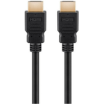 M-Cab 7003025 cavo HDMI 1 m HDMI tipo A Standard Nero (ULTRA HDMI 8K60HZ 1M PREMIUM - HDMI 2.1 CABLE 48GBPS)