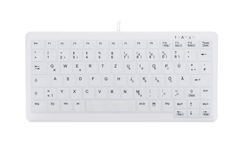 CHERRY-AK-C4110-tastiera-USB-QWERTZ-Tedesco-Bianco