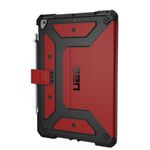 Uag Urban Armor Gear Metropolis 259 cm 10.2 Custodia flip a libro Rosso (iPad 10.2 7th8th and 9th gen Metropolis- Magma)