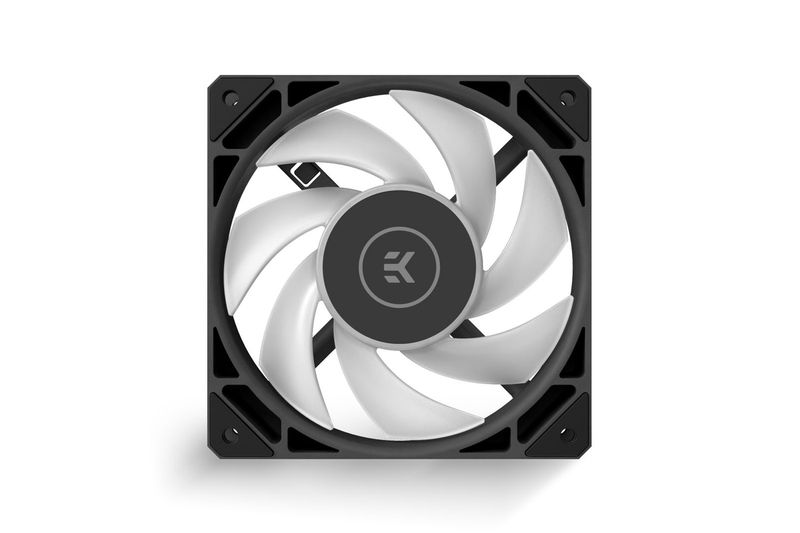 EK-Water-Blocks-EK-Loop-Fan-FPT-120-DRGB-High-Static-Pressure-550-2300rpm-Black-Fan---120mm