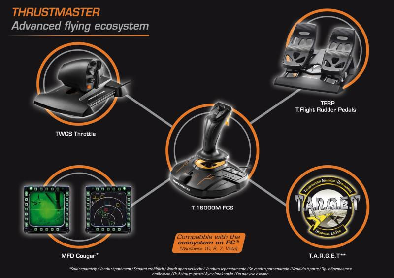 Thrustmaster-T-16000M-FCS-Flight-Pack-Nero-USB-Joystick-Analogico-Digitale-MAC-PC