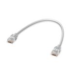 Ubiquiti-UACC-Cable-Patch-EL-0.3M-W-cavo-di-rete-Translucent-Bianco-03-m-Cat6--Nano-thin-patch-cable-with---2.5-GbE-supp