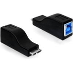 DeLOCK 65216 adattatore per inversione del genere dei cavi micro USB-B M USB-B F Nero