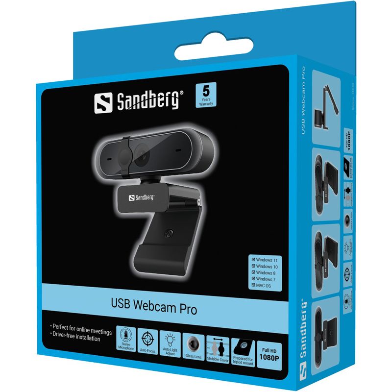 Sandberg-USB-Webcam-Pro