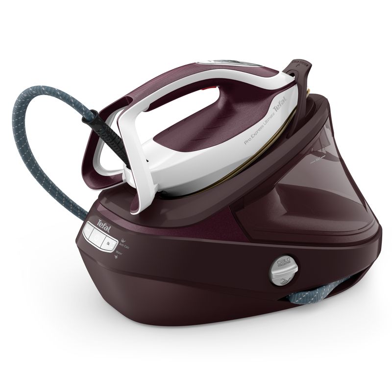 Tefal-Pro-Express-Ultimate-II-GV9721-12-L-Durilium-AirGlide-Autoclean-soleplate-Rosso-Bianco