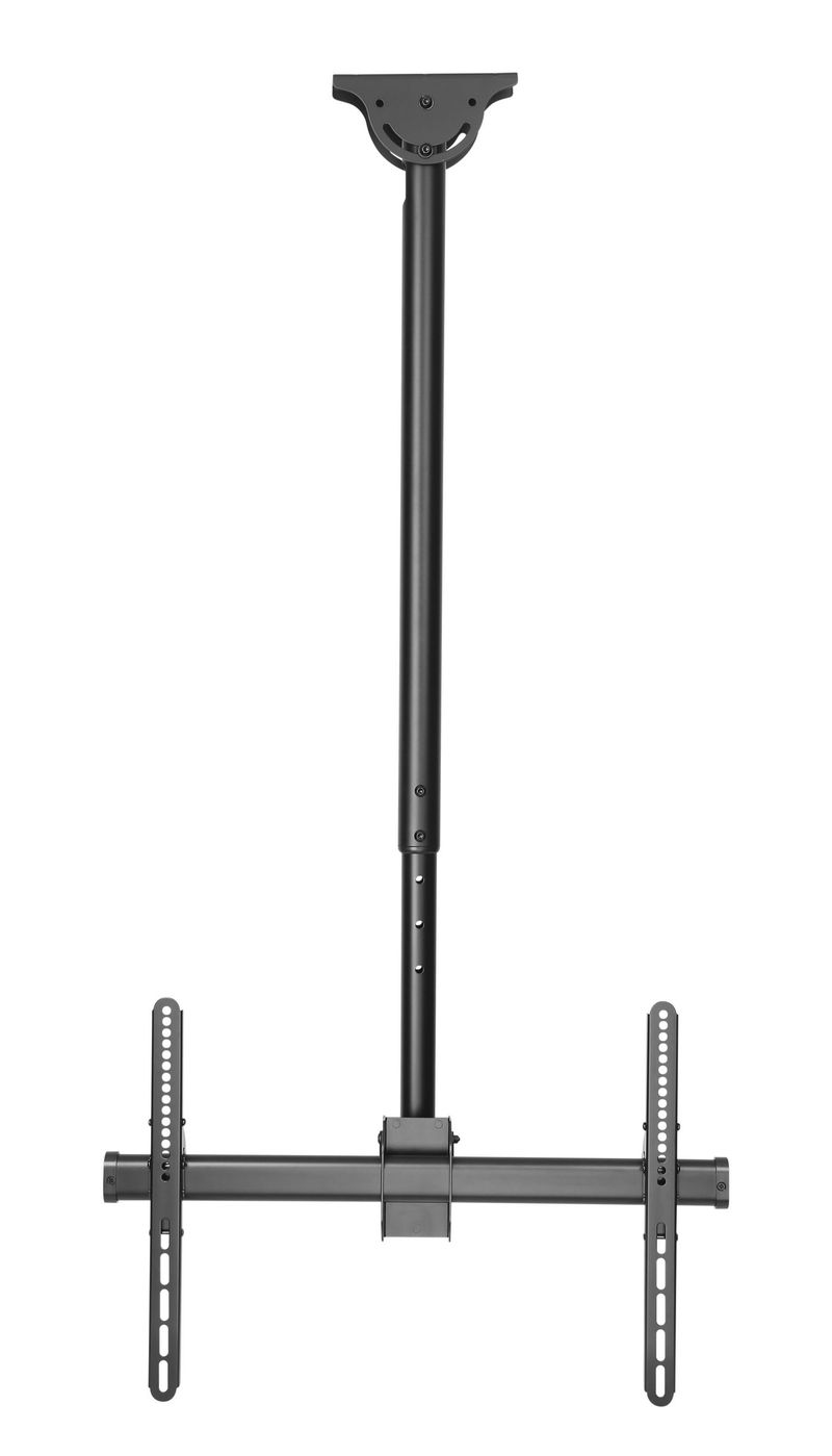 Vivolink-VLMC3770L-Supporto-per-display-espositivi-1778-cm-70-Nero--Telescopic-Full-Motion---Monitor-Ceiling-Mount-Large