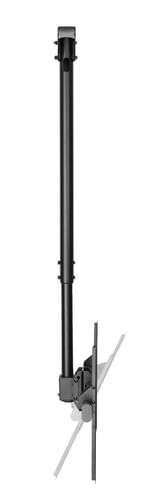 Vivolink-VLMC3770L-Supporto-per-display-espositivi-1778-cm-70-Nero--Telescopic-Full-Motion---Monitor-Ceiling-Mount-Large