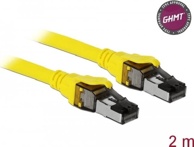 DeLOCK-86582-cavo-di-rete-Giallo-2-m-Cat8.1-S-FTP-S-STP--DeLOCK-86582-