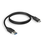 ACT-AC7416-Cavo-USB-1-m-USB-3.2-Gen-1--3.1-Gen-1--USB-C-USB-A-Nero