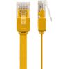 Wentronic-goobay---Patch-Kabel---RJ-45--M--bis-RJ-45--M----15m---UTP---CAT-6---geformt-flach---Gelb--96408-
