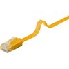 Wentronic-goobay---Patch-Kabel---RJ-45--M--bis-RJ-45--M----15m---UTP---CAT-6---geformt-flach---Gelb--96408-