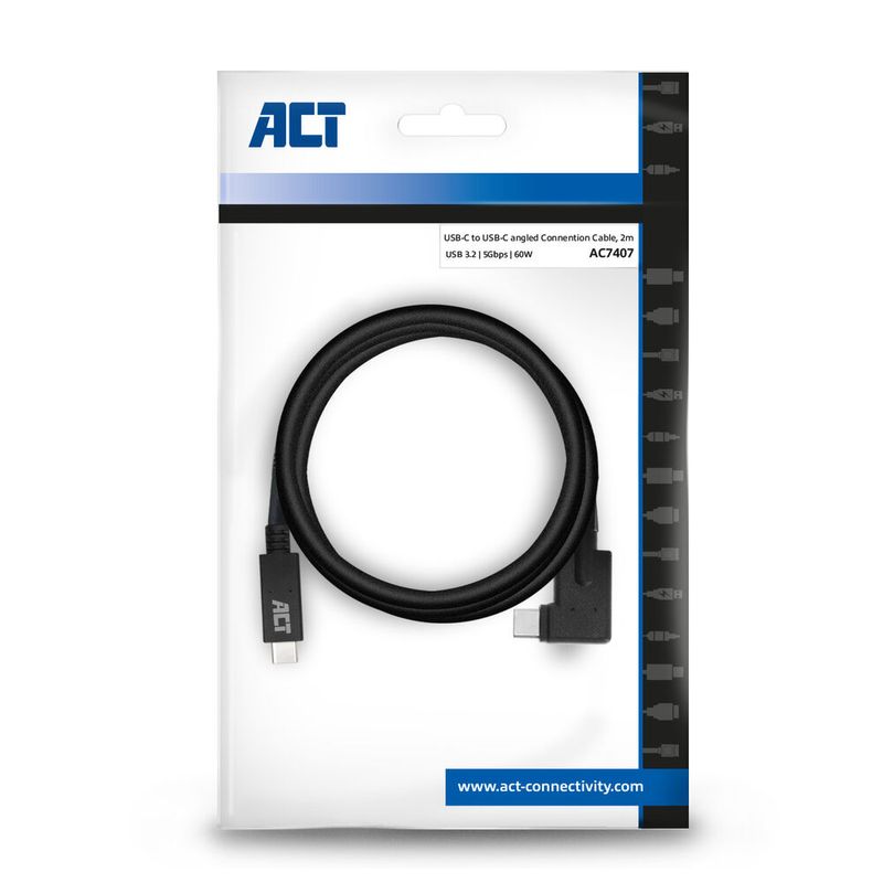 ACT-AC7407-Cavo-USB-2-m-USB-3.2-Gen-1--3.1-Gen-1--USB-C-Nero