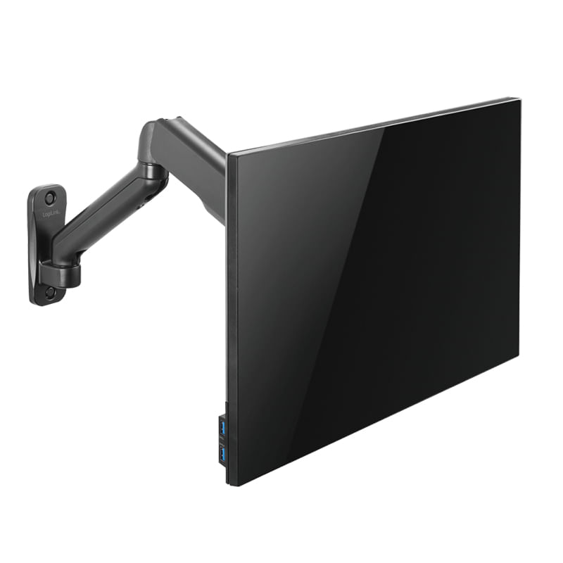 LogiLink-BP0145-supporto-da-tavolo-per-Tv-a-schermo-piatto-813-cm-32-Nero-Parete--Monitor-Mount---Stand-81.3-Cm---32-Bla