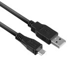 Act Cavo USB ACT AC3000 1 m USB 2.0 USB A Micro-USB B Nero