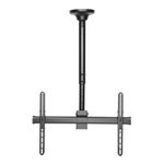 Vivolink VLMC3770S Supporto per display espositivi 1778 cm 70 Nero (Telescopic Full-Motion - Monitor Ceiling Mount Small