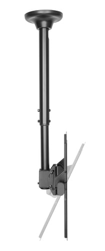 Vivolink-VLMC3770S-Supporto-per-display-espositivi-1778-cm-70-Nero--Telescopic-Full-Motion---Monitor-Ceiling-Mount-Small