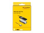 Delock-Dissipatore-di-calore-con-ventola-per-M.2-SSD-2280-nero