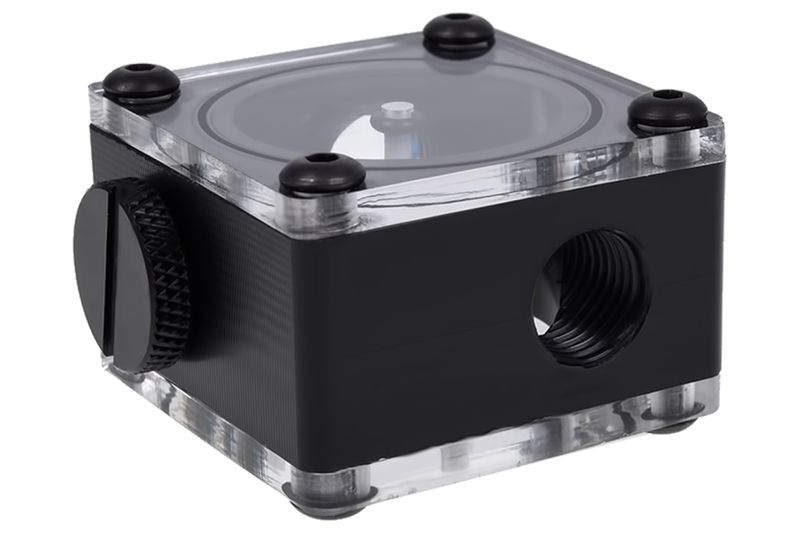 Alphacool-17350-computer-cooling-system-part-accessory-Blocco-per-radiatore--Alphacool-Eisfluegel-flow-indicator-G1-4-sq