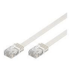 Microconnect-3m-Cat5e-cavo-di-rete-Bianco-U-UTP-UTP--U-UTP-CAT5e-3M-White-Flat---Unshielded-Network-Cable---PVC-4x2xAWG-