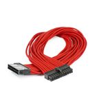 Phanteks PH-CB24P (Phanteks 24-Pin ATX Cable Extension 50cm - Sleeved Black & Red)