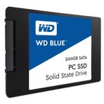 Western Digital Blue PC 2.5 500 GB Serial ATA III (WD Blue 500GB SATA3 - New Retail - Warranty 12M)