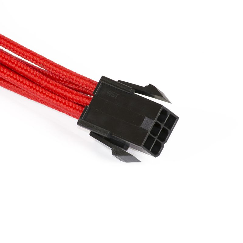 PHANTEKS-Prolunga-PCIe-6-2-pin-50-cm---con-maniche-nero-rosso--PH-CB8V_BR-